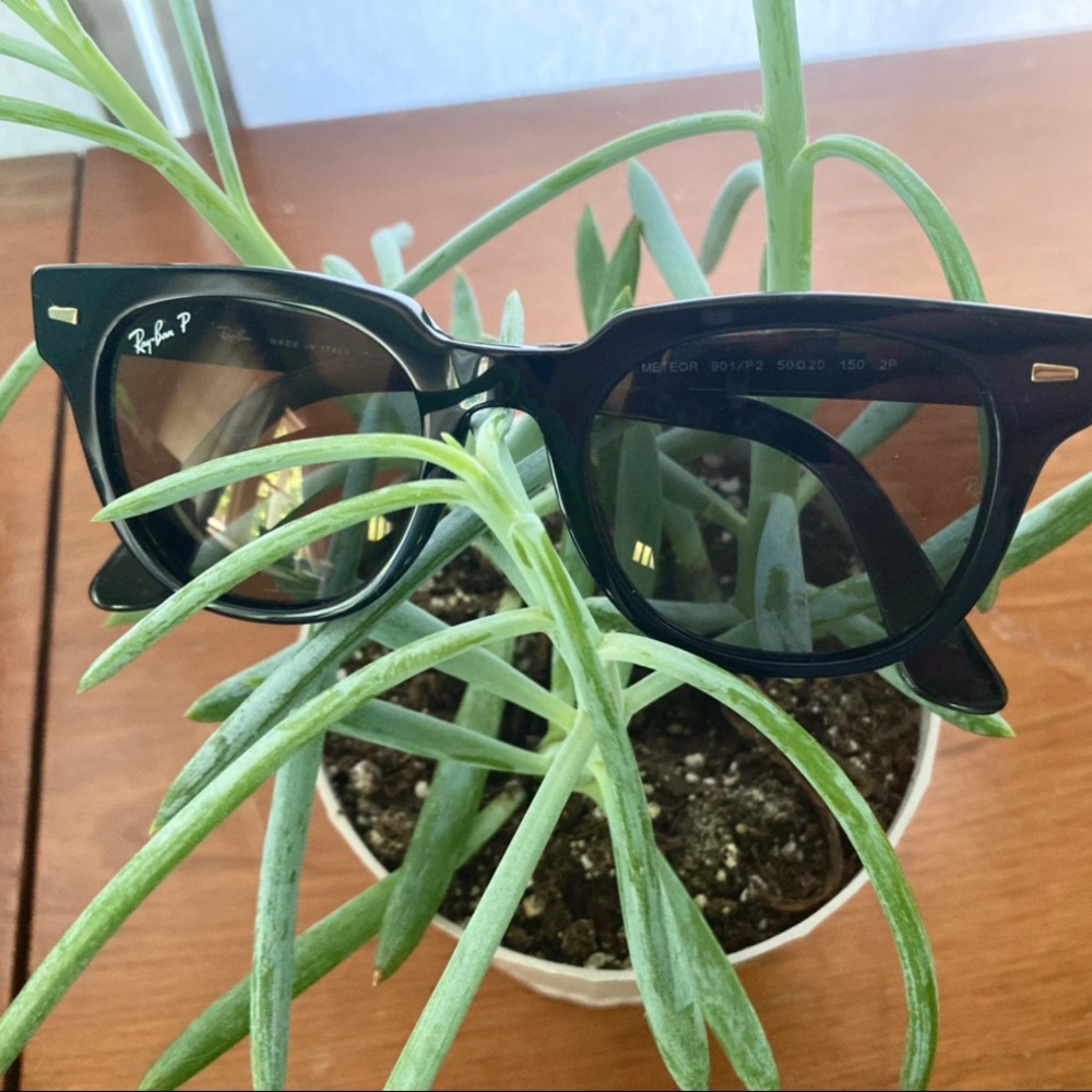 Ray-Ban Unisex Meteor 50mm Black Sunglasses